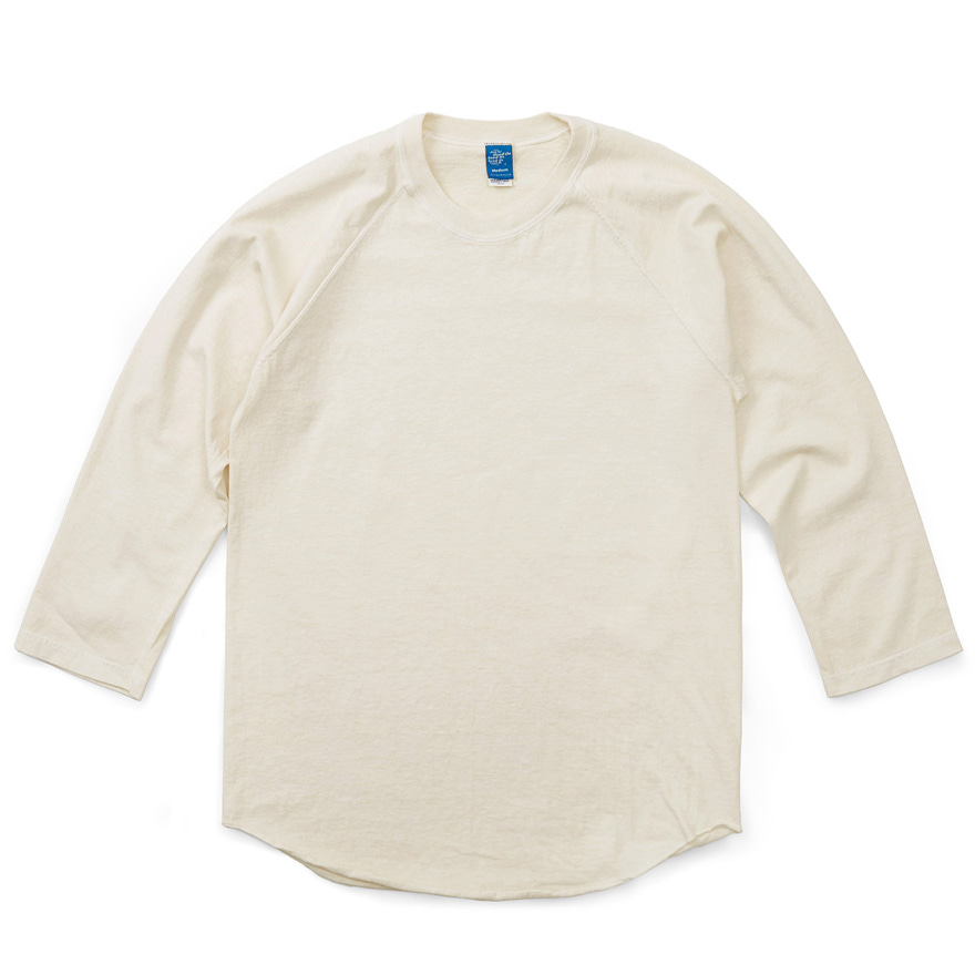 굿온 베이스볼 9부 티셔츠 - 피그먼트 네츄럴